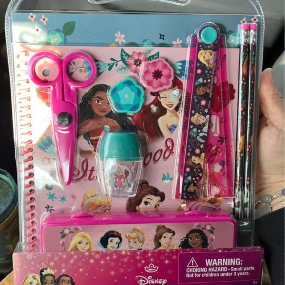 Disney Princess 10 Piece Pencil Case Set